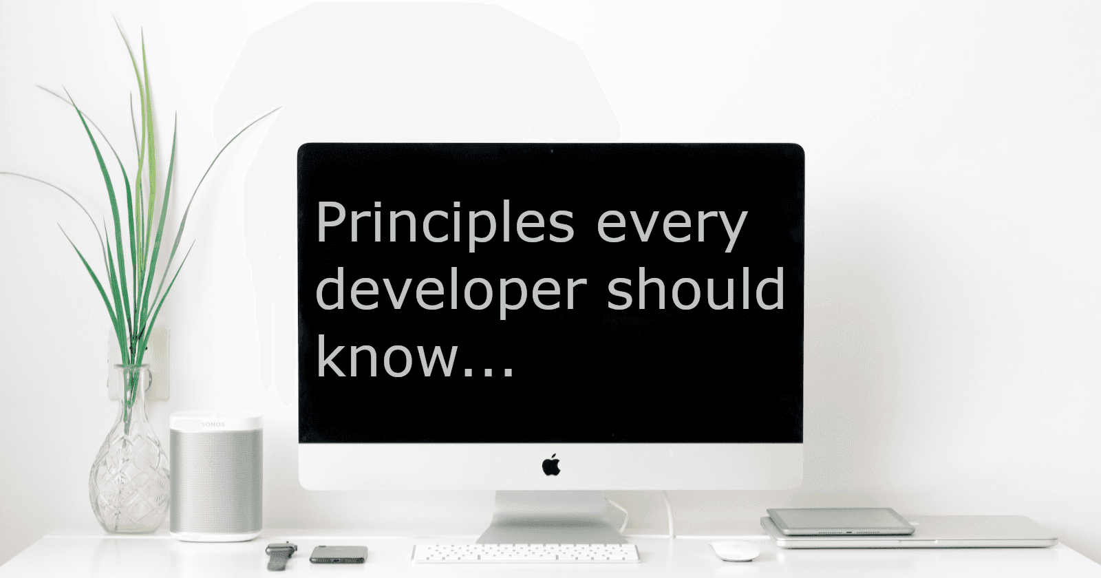 14 Principles every developer should know